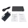 LevelOne GEP-0925 Netzwerk-Switch Unmanaged 2.5G Ethernet (100/1000/2500) Power over Ethernet (PoE) Schwarz