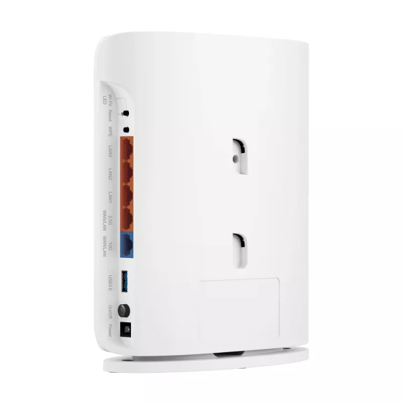 WLAN-Router TP‑Link Archer BE450 — Dual‑Band (2,4/5 GHz), Wi‑Fi 7, Multi‑Gigabit Ethernet, 5x LAN, USB, weiß
