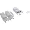 InLine Crimp-Stecker Cat.6A RJ45 geschirmt, 3-teilig grau 100er-Pack