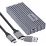 Externes USB4-Gehäuse InLine 00031J — USB-C zu M.2 NVMe SSD, 40 Gb/s, Aluminium