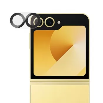 Kamera-Objektivschutz PanzerGlass PicturePerfect für Samsung Galaxy Z Flip7 FE — gehärtetes Glas, Silikon, transparent, 1 Stück