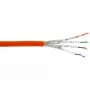 Netzwerkkabel InLine 70210I RJ45 Cat.7 600MHz 1m Orange