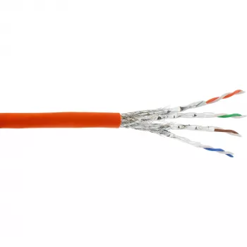 Netzwerkkabel InLine 70250I RJ45 Cat.7 600MHz 1m Orange