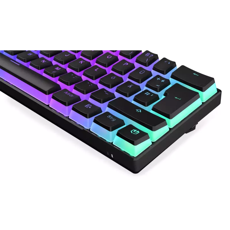 Gaming-Tastatur ENDORFY Thock Compact RF Wireless USB QWERTZ 61 Tasten RGB LED