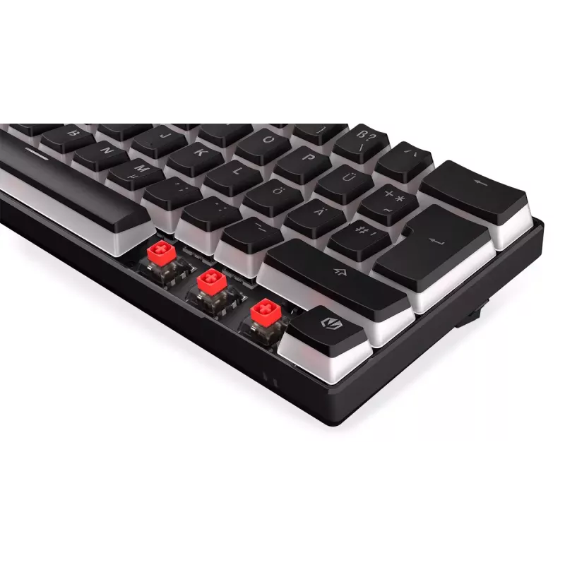 Gaming-Tastatur ENDORFY Thock Compact RF Wireless USB QWERTZ 61 Tasten RGB LED