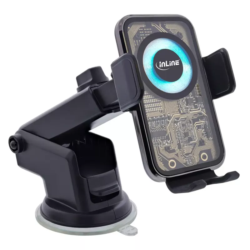 InLine 23156Q Halterung Passive Halterung Mobiltelefon/Smartphone Schwarz, Mehrfarbig
