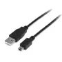 StarTech.com 2m Mini-USB-2.0-Kabel – A auf Mini-B – M/M, 2 m, USB A, Mini-USB B, USB 2.0, Stecker/Stecker, Schwarz