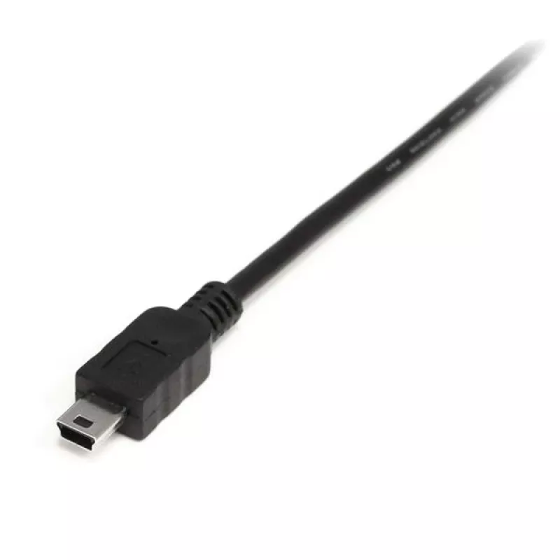 StarTech.com 2m Mini-USB-2.0-Kabel – A auf Mini-B – M/M, 2 m, USB A, Mini-USB B, USB 2.0, Stecker/Stecker, Schwarz