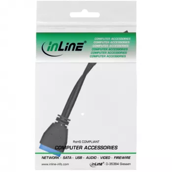 InLine USB 2.0 auf 3.0 intern USB 2.0 Header / USB 3.0 intern, 0,30 m