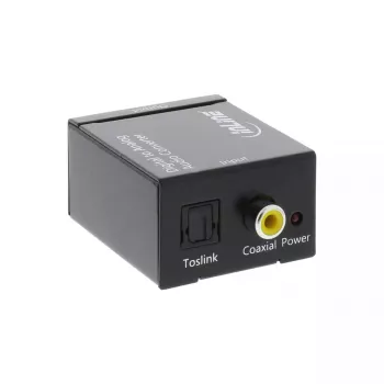 InLine Audio Converter Digital zu Analog Eingang Toslink oder RCA AUS 2x RCA Stereo