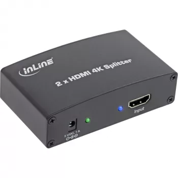 InLine HDMI Splitter/Verteiler, 2-fach, 4K2K-kompatibel