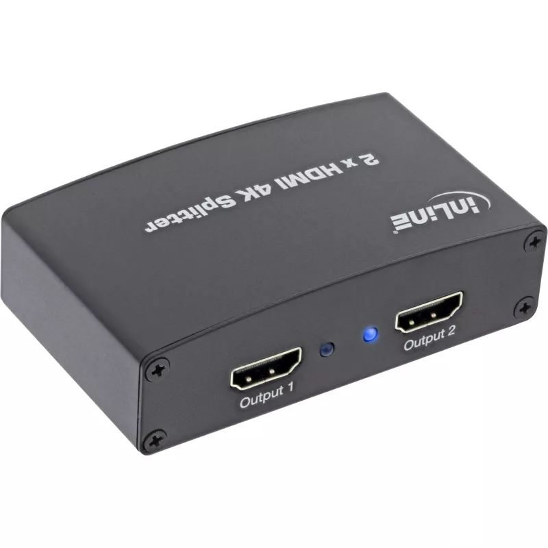 InLine HDMI Splitter/Verteiler, 2-fach, 4K2K-kompatibel