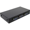 InLine VGA Umschalter manuell 2-Port 15-Pin Sub-D HD 1920 x 1440