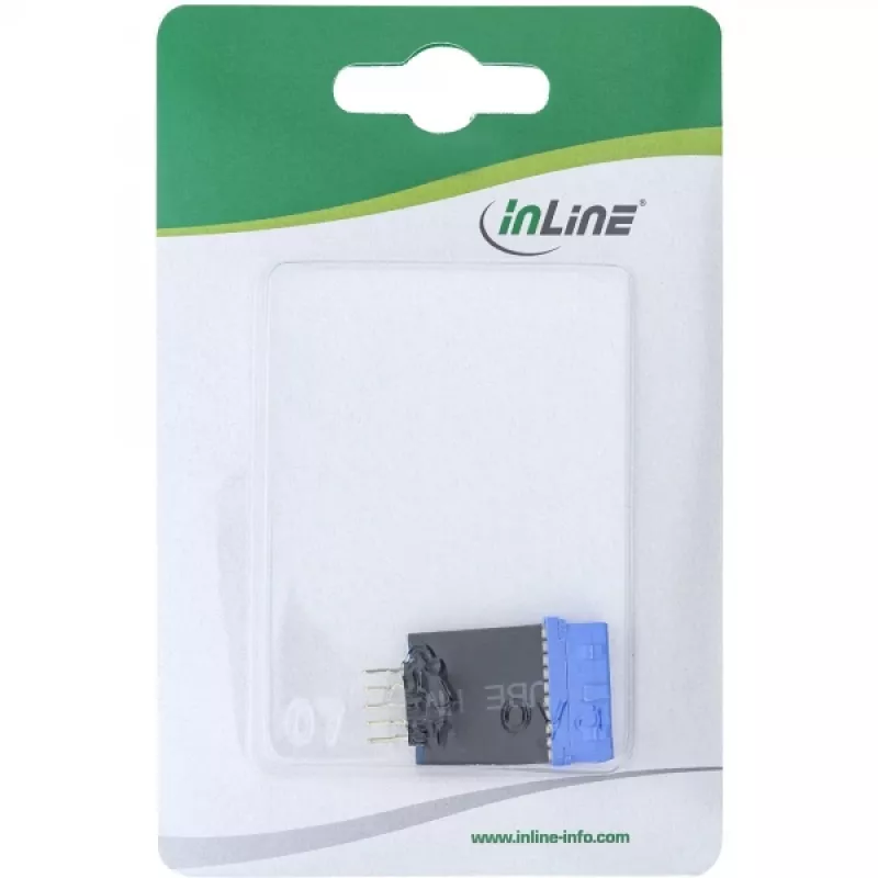 InLine USB 3.0 auf 2.0 Adapter intern USB3.0 19 Pin auf USB2.0 internes Gerät