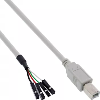 InLine USB 2.0 Kabel intern USB B Stecker / interner Anschluss, 0,40m