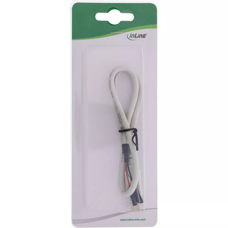 InLine USB 2.0 Kabel intern USB B Stecker / interner Anschluss, 0,40m