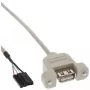 USB 2.0 Adapterkabel InLine 33440F 0,60 m USB A Buchse / Header-Anschluss