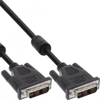 DVI-I-Kabel 24+5 M/M Dual Link InLine 17793 3m