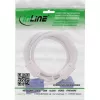 S-VGA-Kabel InLine 17805 15 HD Stecker Stecker grau 0,5 m