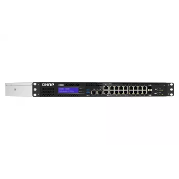 QNAP QGD-1602-C3758-16G Netzwerk-Switch Managed L2 2.5G Ethernet (100/1000/2500) Schwarz, Grau