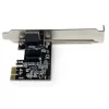 StarTech.com 1 Port PCI Express PCIe Gigabit-Netzwerk-Serveradapter NIC-Karte – Dual Profile
