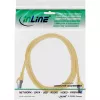InLine 72655Y Netzwerkkabel Gelb 0,5 m Cat6a S/FTP (S-STP)
