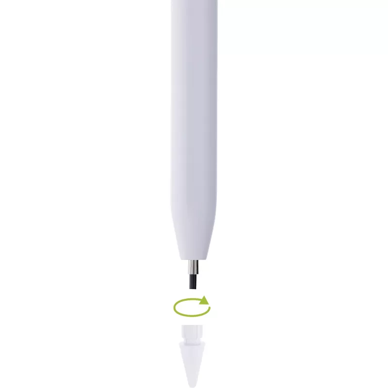 Eingabestift InLine 55468W Weiß 15g für Tablet Apple