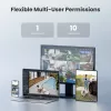 Basiseinheit Reolink Hub 1 mit 2x Argus Series B310 Indoor Weiß