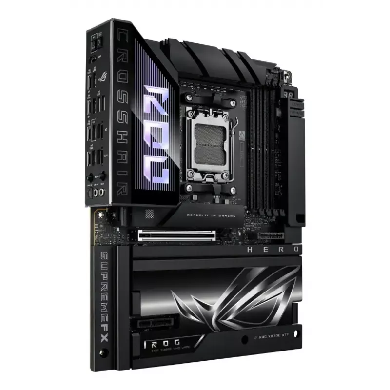 Motherboard ASUS ROG CROSSHAIR X870E HERO BTF — AMD X870E, Socket AM5, ATX, DDR5, M.2, Wi‑Fi 7