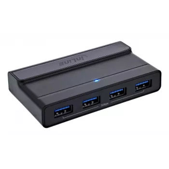 InLine 60604I USB-C Sharing Switch mit 4-Port USB-Hub