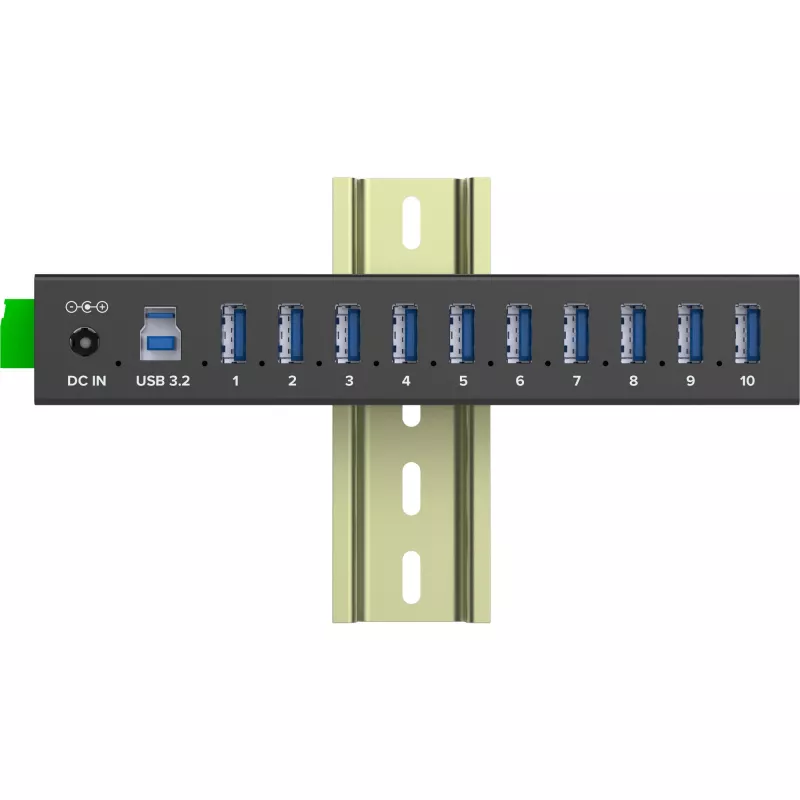 InLine 35396C Interface-Hub USB 3.2 Gen 1 (3.1 Gen 1) Type-B 5000 Mbit/s Schwarz