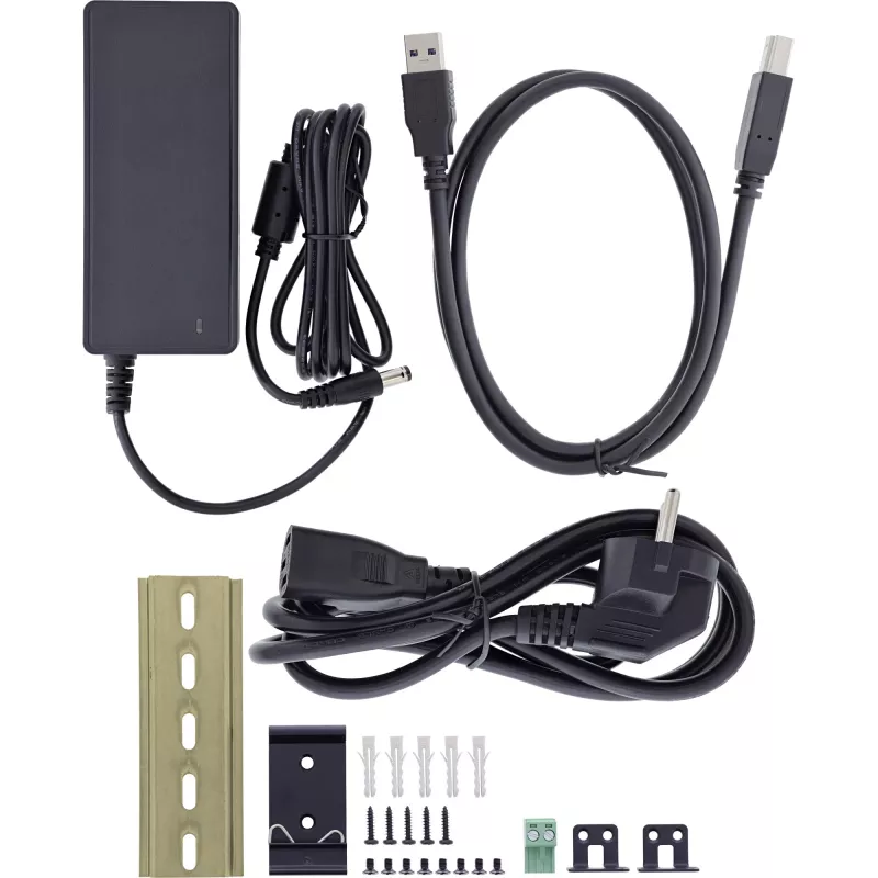 InLine 35396C Interface-Hub USB 3.2 Gen 1 (3.1 Gen 1) Type-B 5000 Mbit/s Schwarz