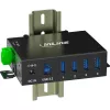 InLine 35396A Interface Hub USB 3.2 Gen 1 (3.1 Gen 1) Type-B 5000 Mbit/s Schwarz