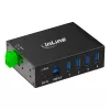 InLine 35396A Interface Hub USB 3.2 Gen 1 (3.1 Gen 1) Type-B 5000 Mbit/s Schwarz