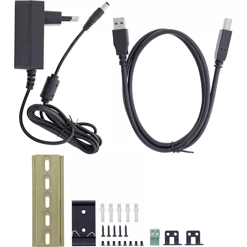 InLine 35396A Interface Hub USB 3.2 Gen 1 (3.1 Gen 1) Type-B 5000 Mbit/s Schwarz