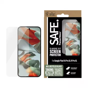 PanzerGlass SAFE. by ® Displayschutzfolie Google Pixel 10 Pro XL | 9 Pro XL | Classic Fit