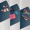 Schreibtischmatte LEITZ Large Desk Mat, PVC, Dunkelblau, 400 x 800 x 2 mm
