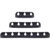 InLine 59971B Kabelorganizer Universal Kabelclip Schwarz