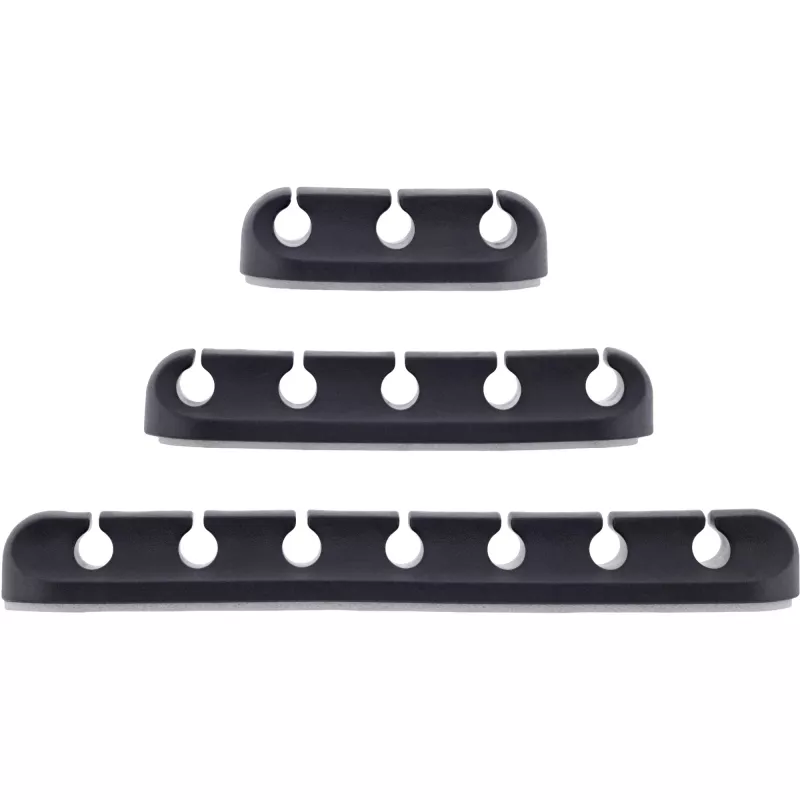 InLine 59971B Kabelorganizer Universal Kabelclip Schwarz