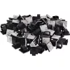 InLine 59971H Kabel-Organizer Universal Kabelhalter Schwarz 100 Stk.