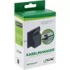 InLine 59971H Kabel-Organizer Universal Kabelhalter Schwarz 100 Stk.