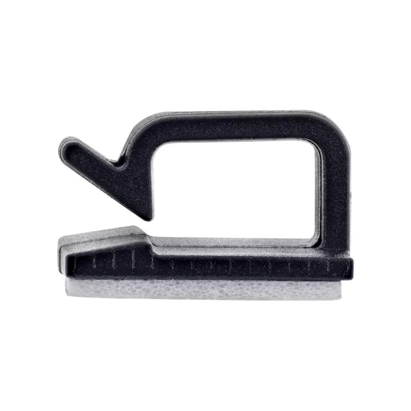 InLine 59971G Kabel-Organizer Universal Kabelhaken Schwarz 100 Stück