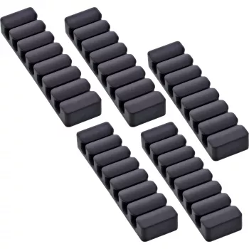 InLine 59971L Kabelclip Universal Kabelclip Schwarz 5 Stück