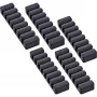 InLine 59971L Kabelclip Universal Kabelclip Schwarz 5 Stück