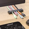 InLine 59971L Kabelclip Universal Kabelclip Schwarz 5 Stück