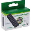 InLine 59971L Kabelclip Universal Kabelclip Schwarz 5 Stück