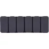 InLine 59971K Kabelorganizer Universal Kabelclip Schwarz 5 Stk.