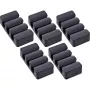 InLine 59971J Kabel-Organizer Universal Kabelclip Schwarz 5 Stück