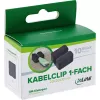 InLine 59971I Kabelclip Universal Kabelclip Schwarz 10 Stück