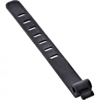 InLine 59972A Kabelbinder Leiterkabelbinder Silikon Schwarz 10 Stk.